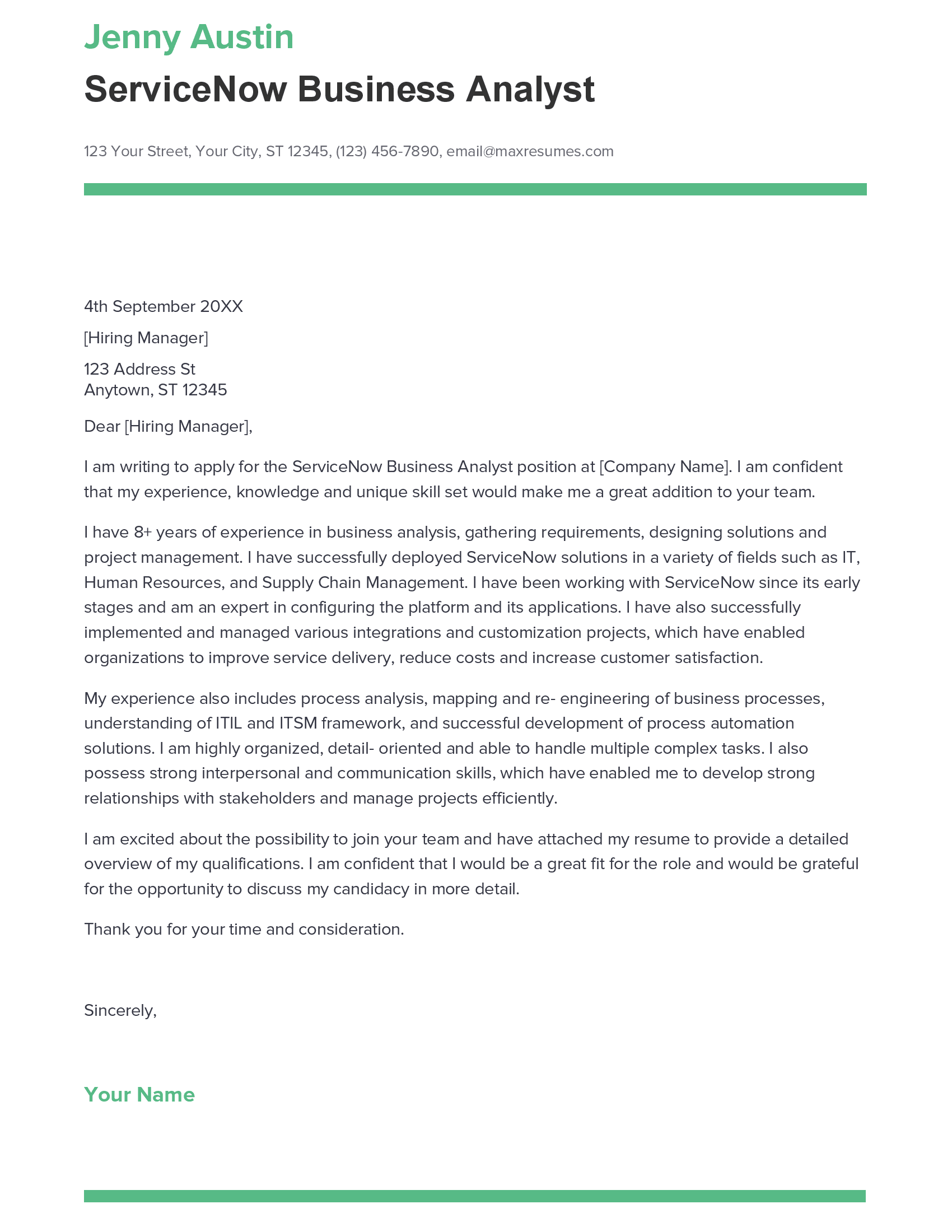 account assistant cover letter sample