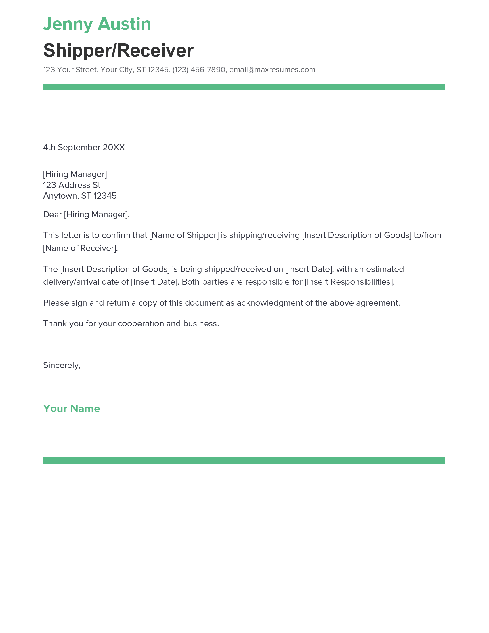 account assistant cover letter sample