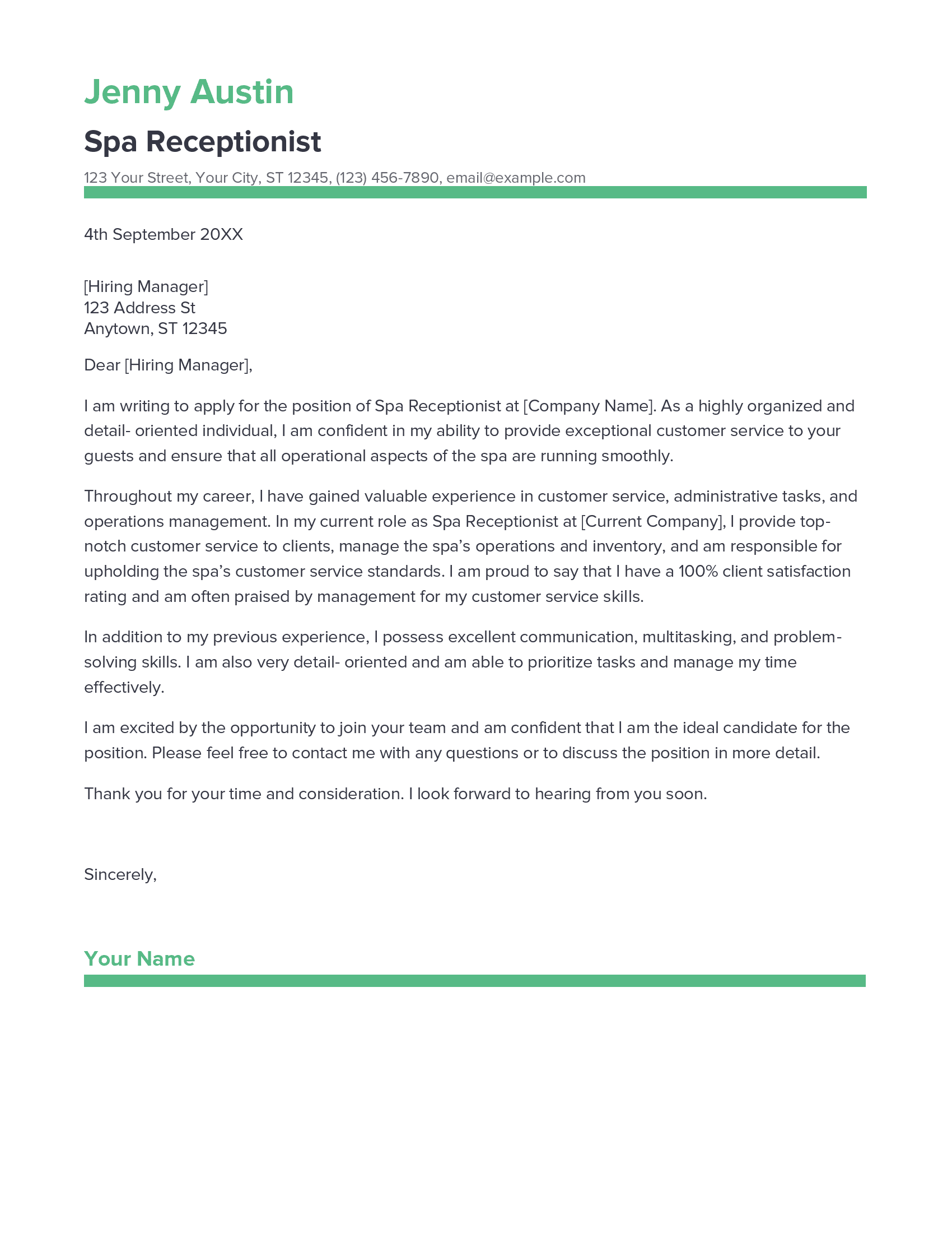 account assistant cover letter sample