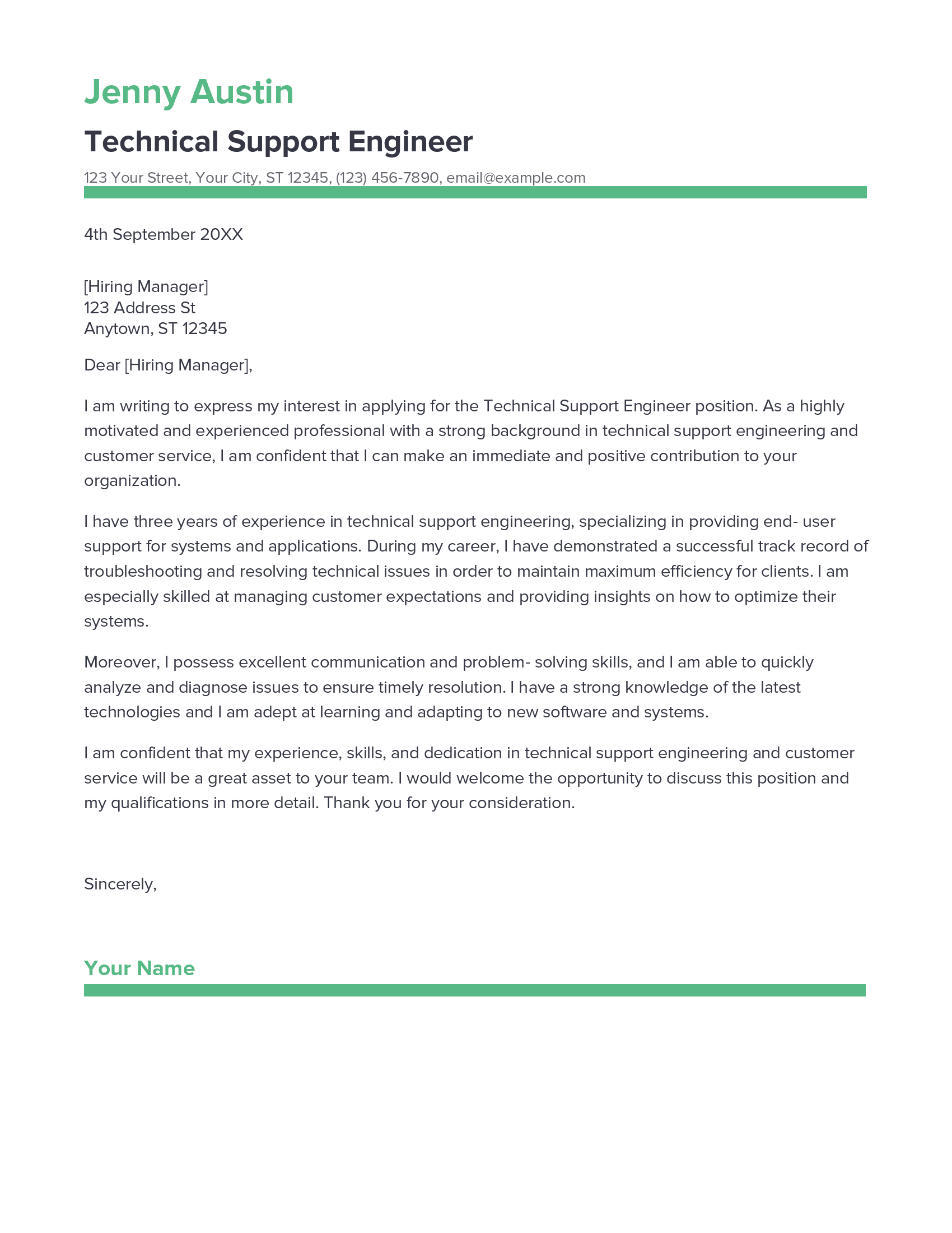 account assistant cover letter sample
