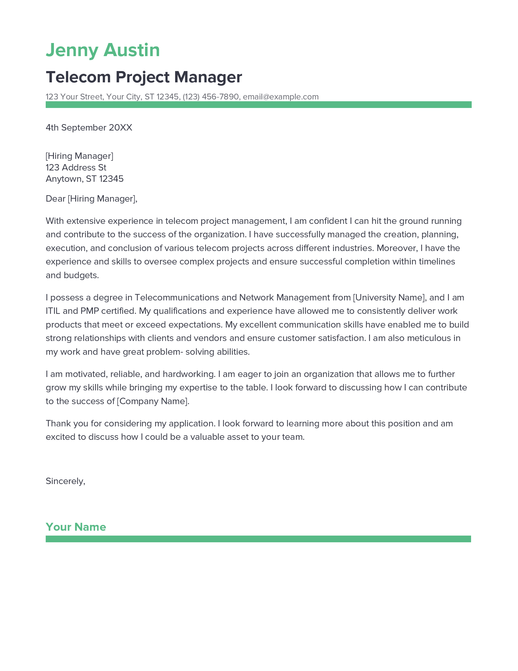 account assistant cover letter sample