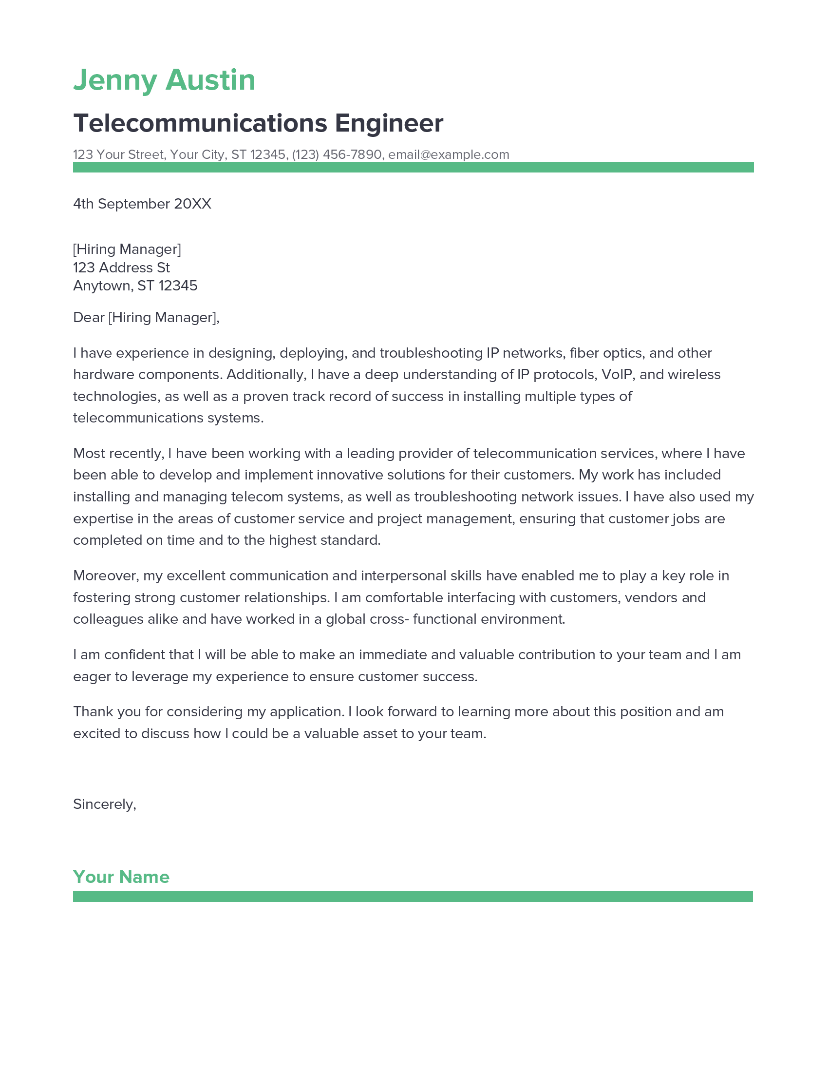 account assistant cover letter sample