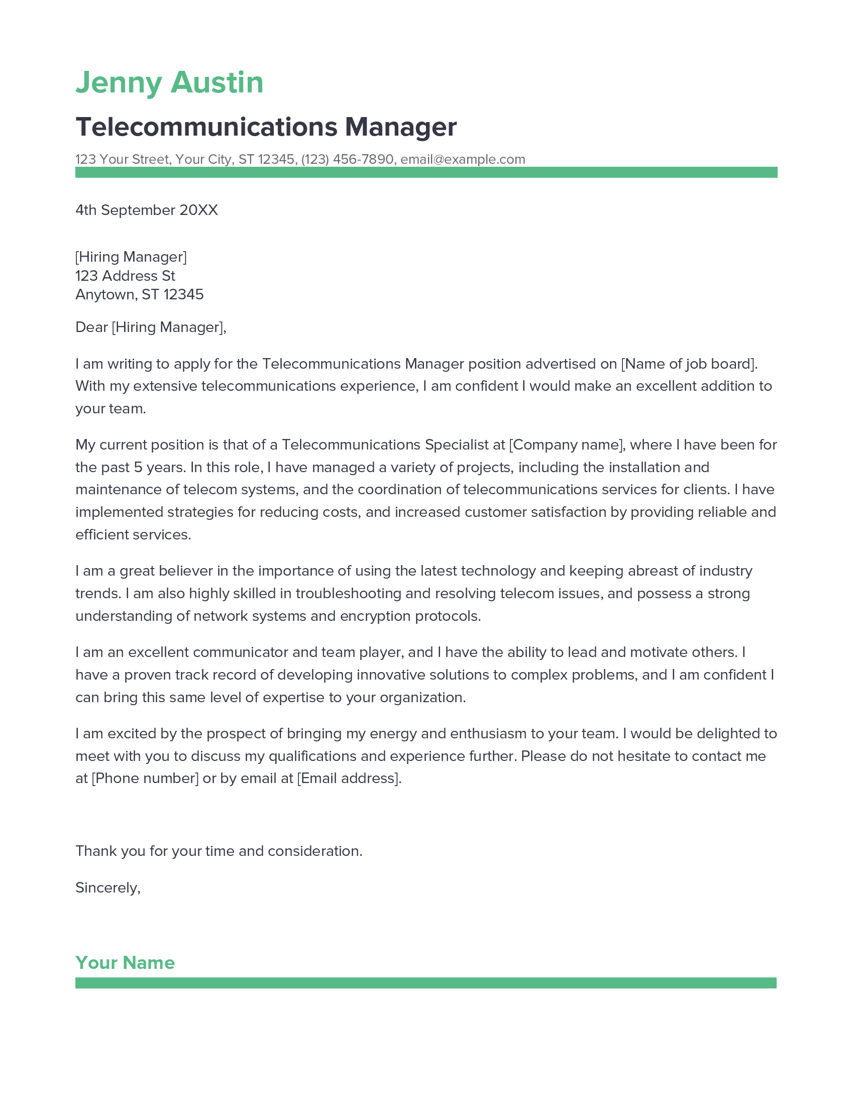 account assistant cover letter sample
