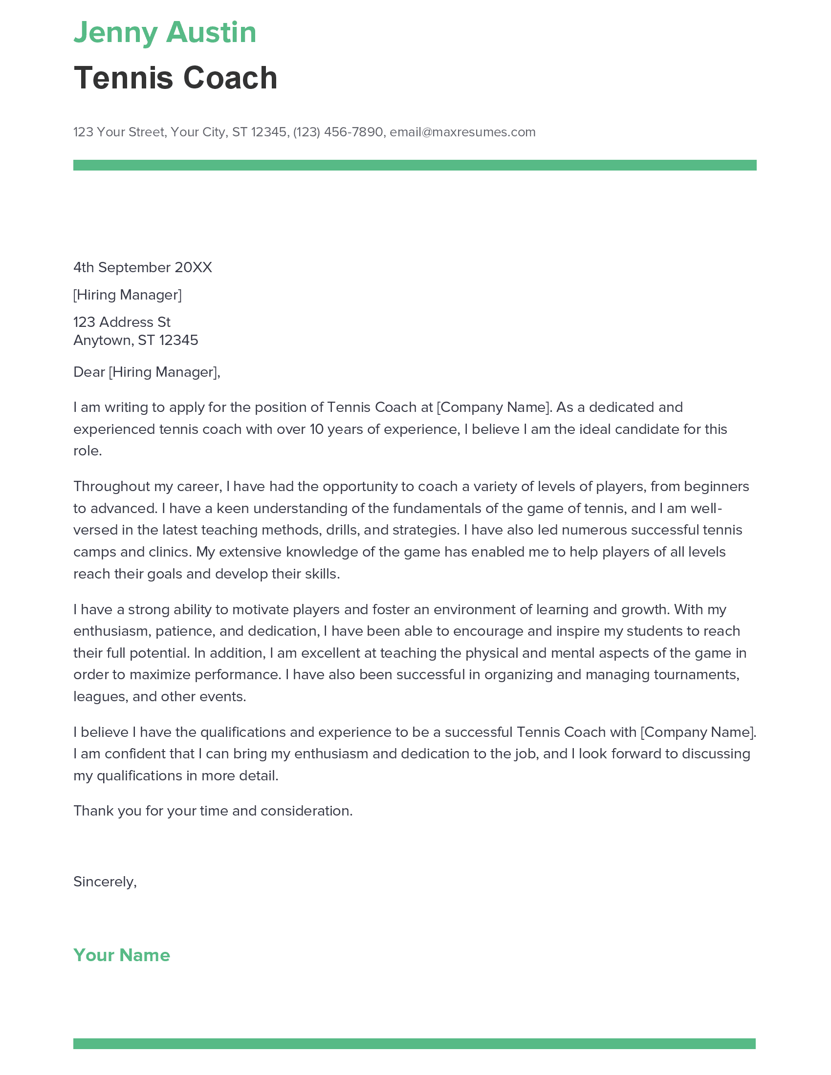 account assistant cover letter sample