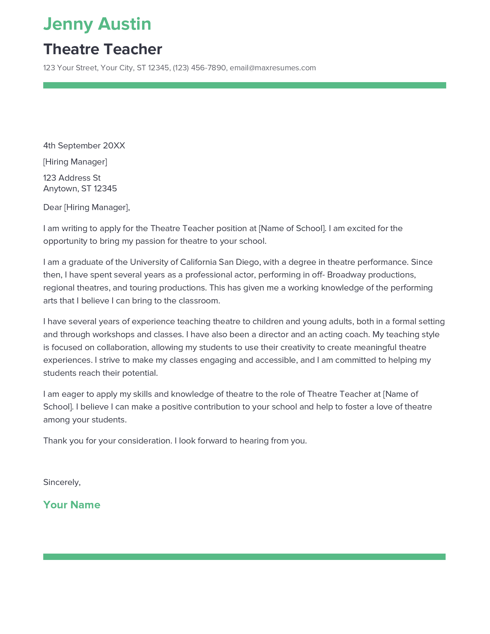account assistant cover letter sample