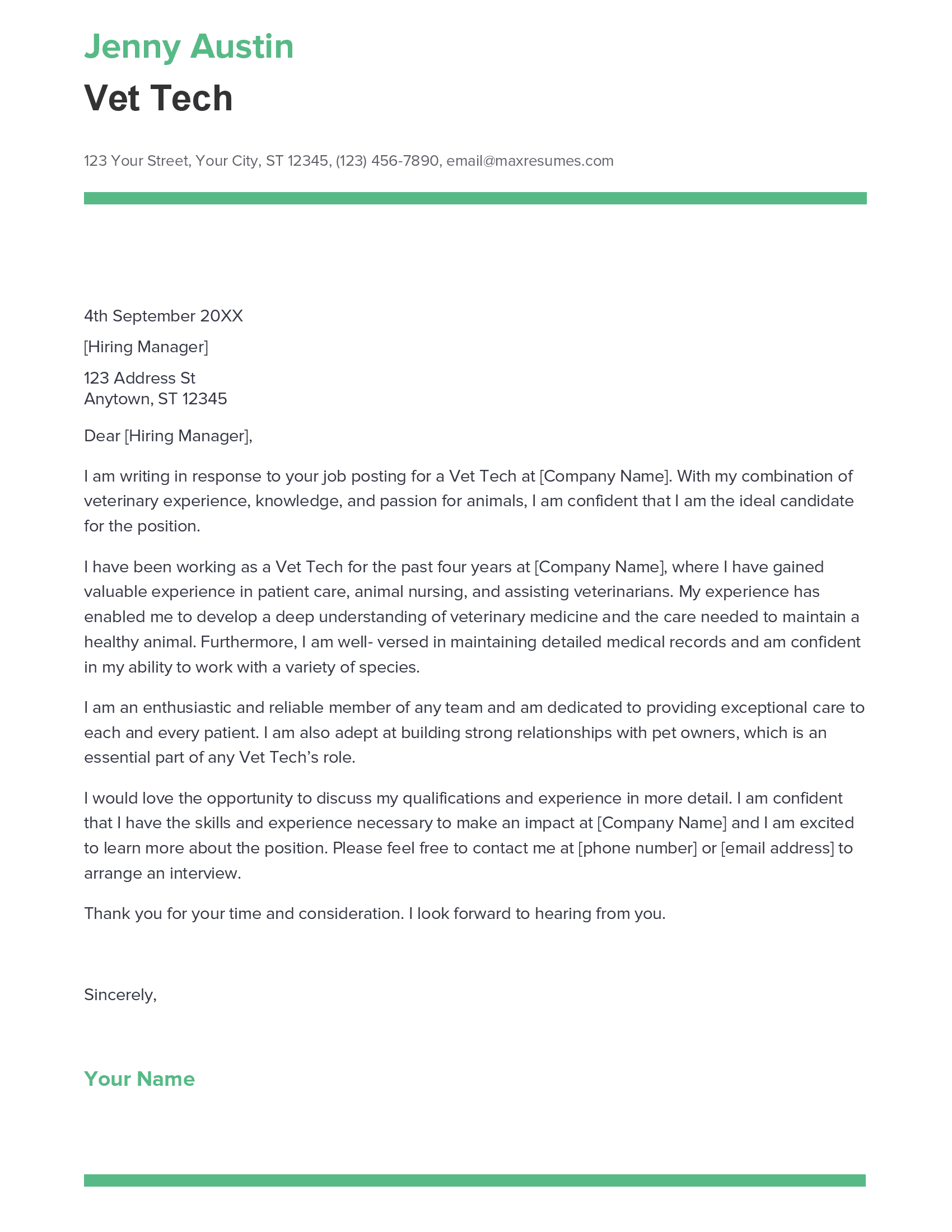 account assistant cover letter sample