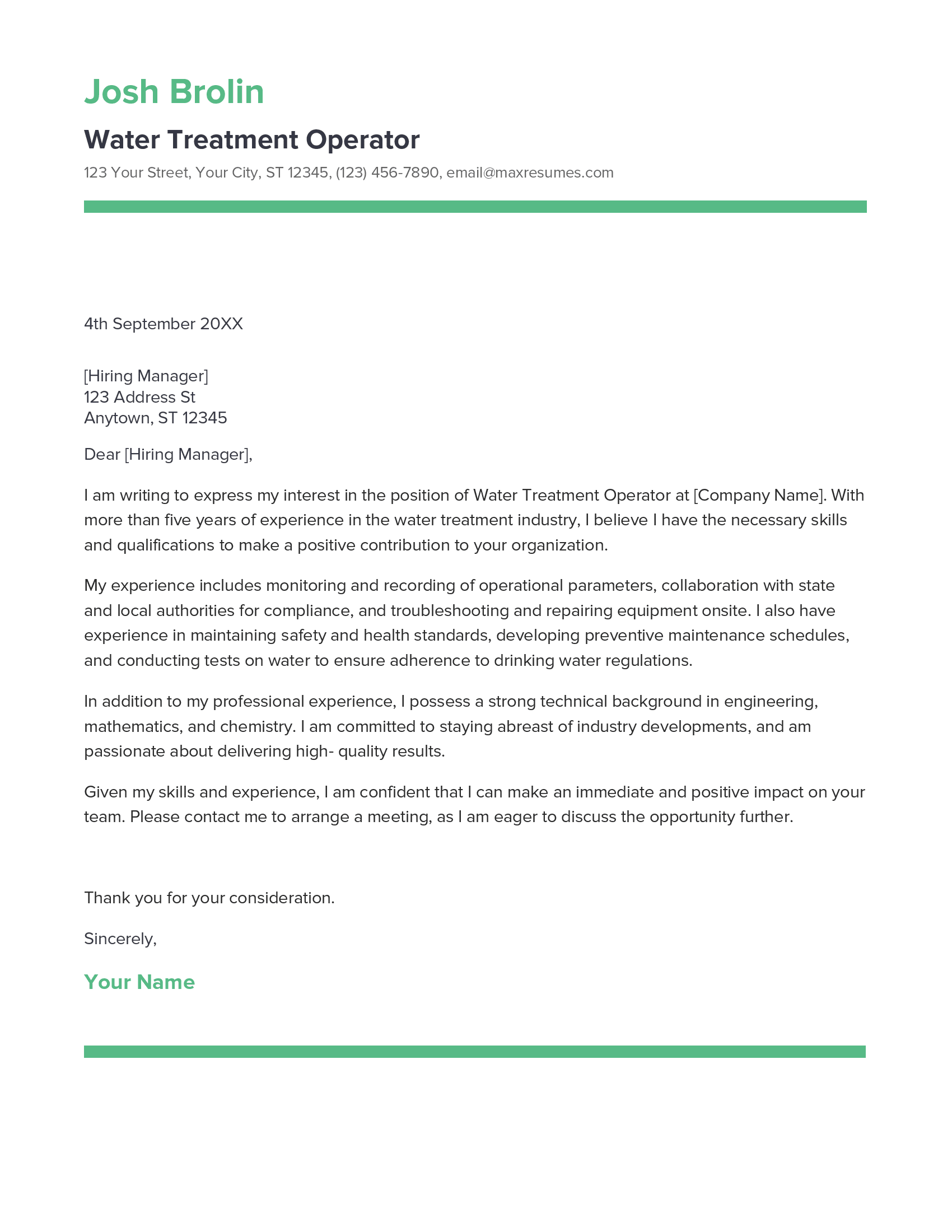 account assistant cover letter sample