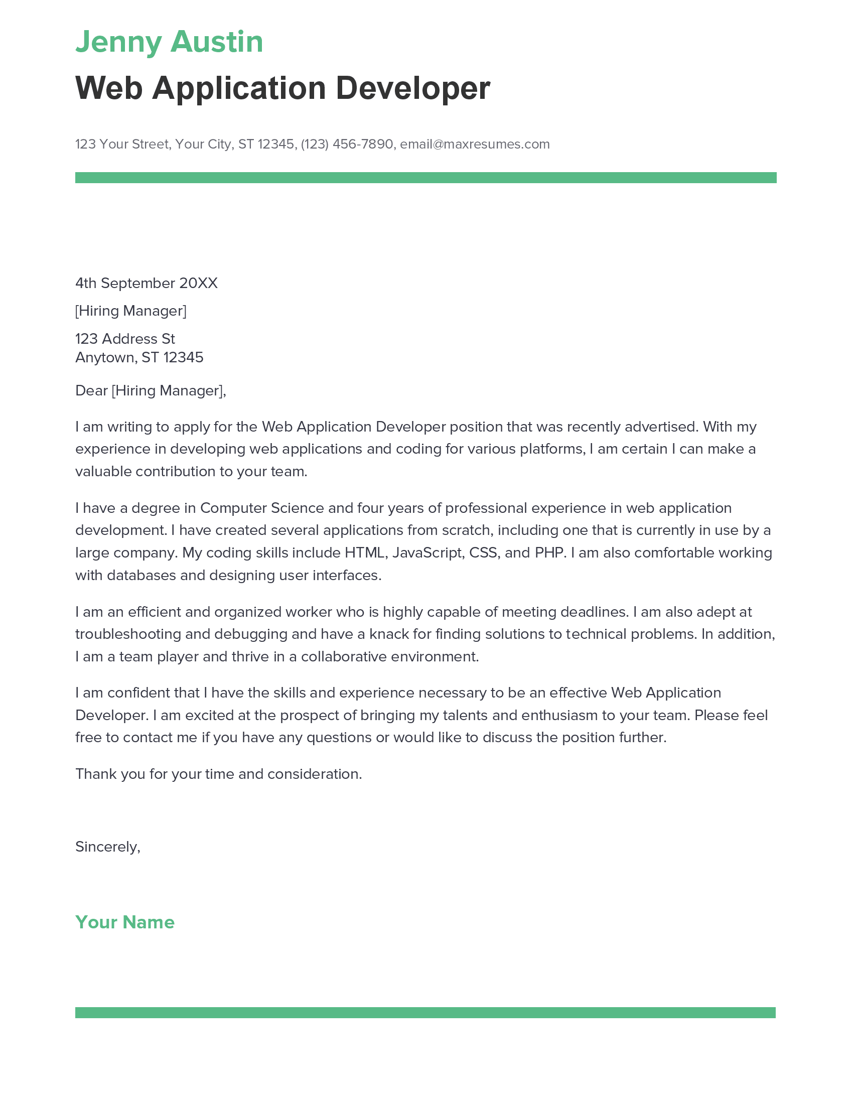 account assistant cover letter sample