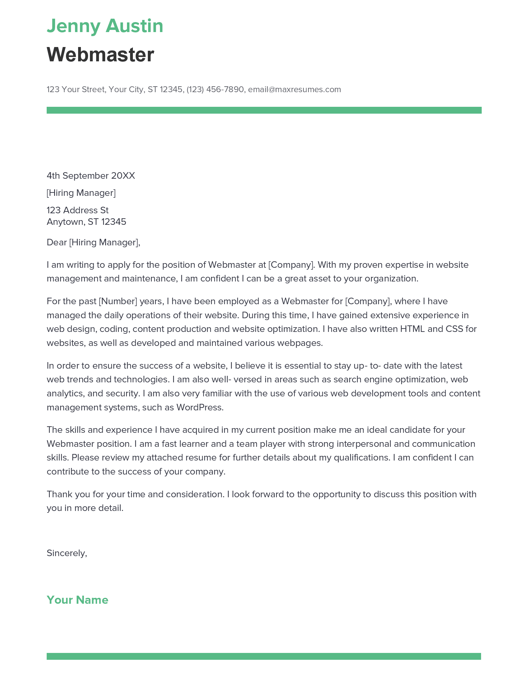 account assistant cover letter sample