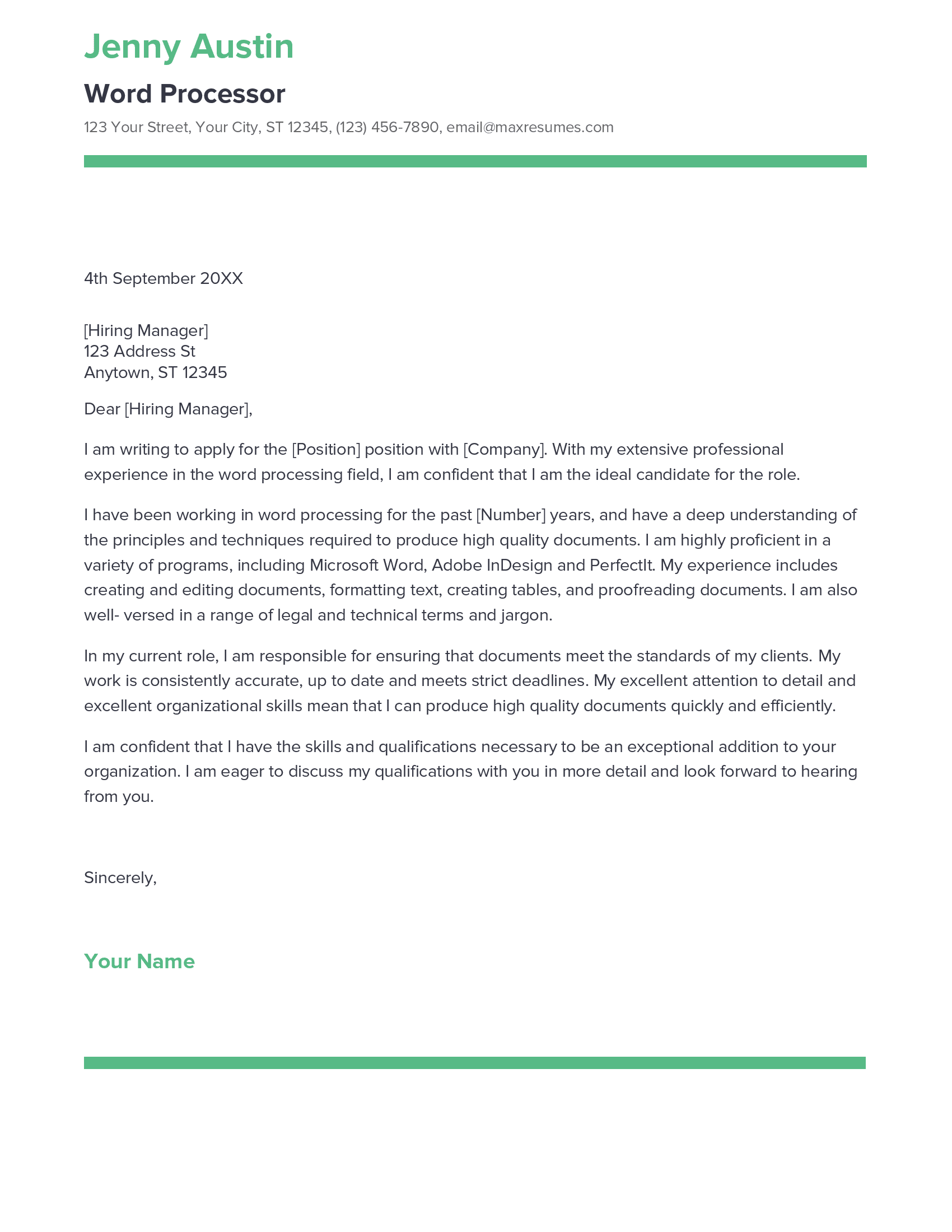 account assistant cover letter sample