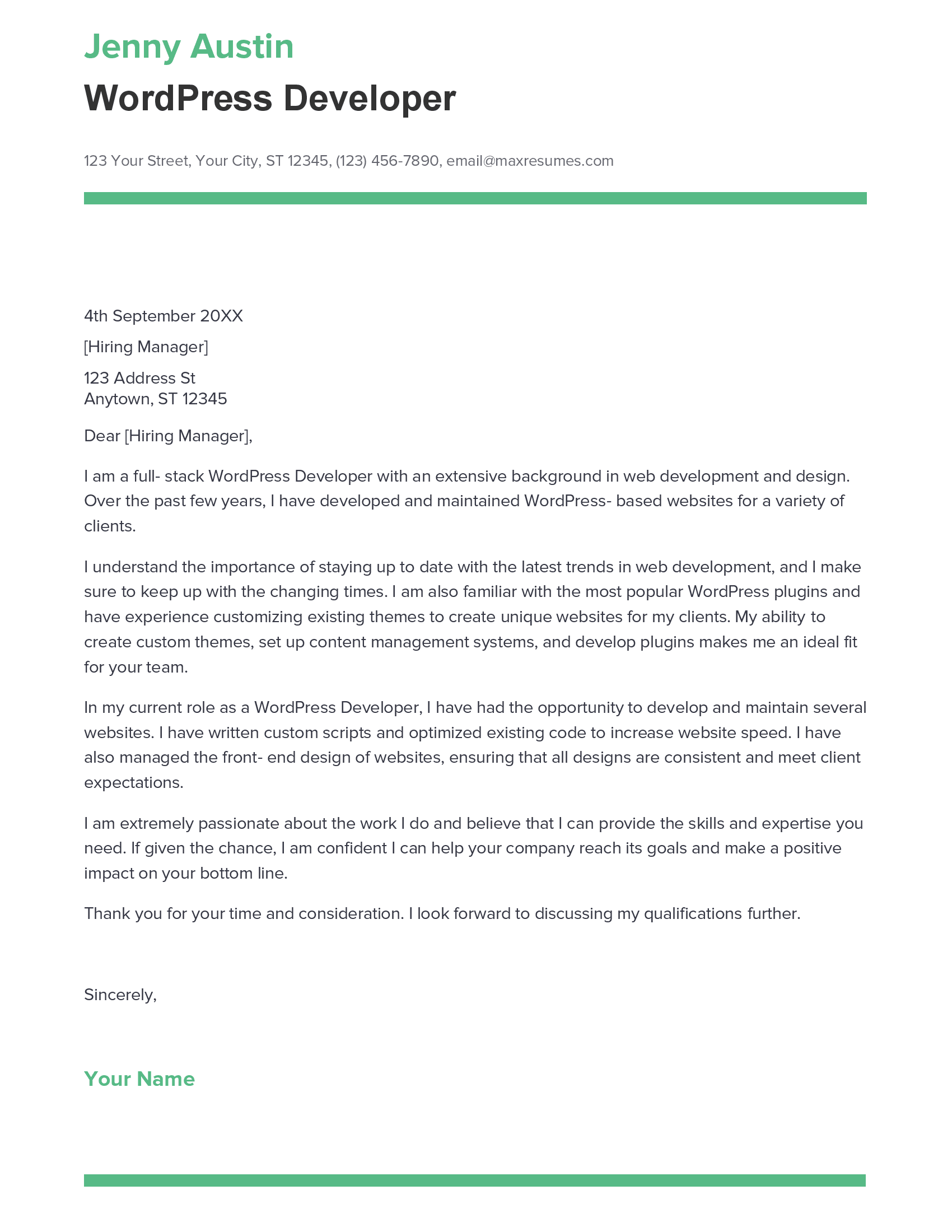 account assistant cover letter sample