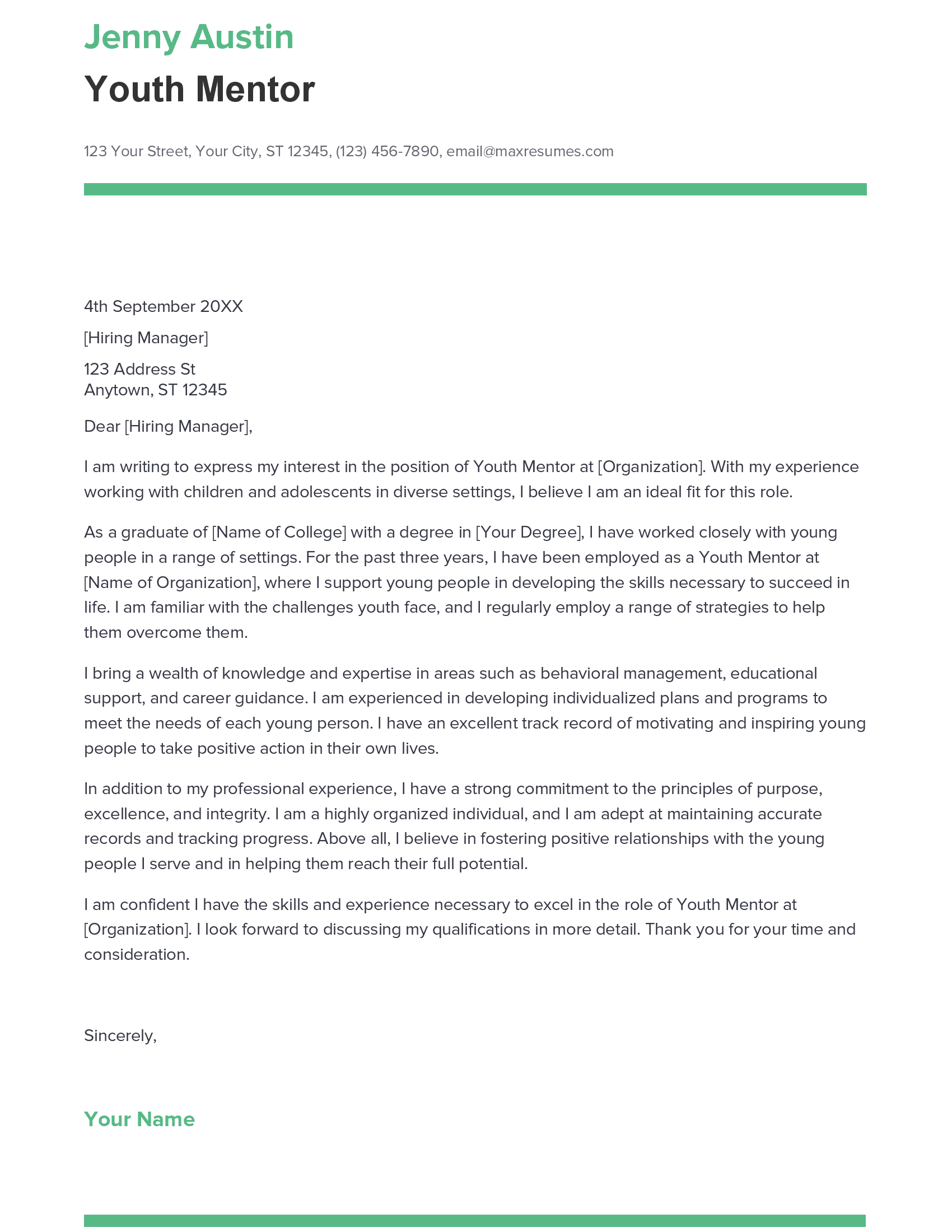 account assistant cover letter sample