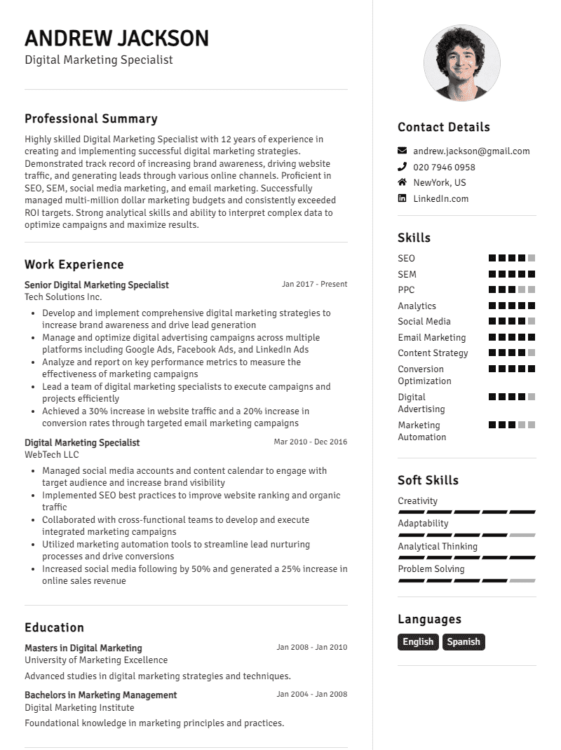 resume template resume template