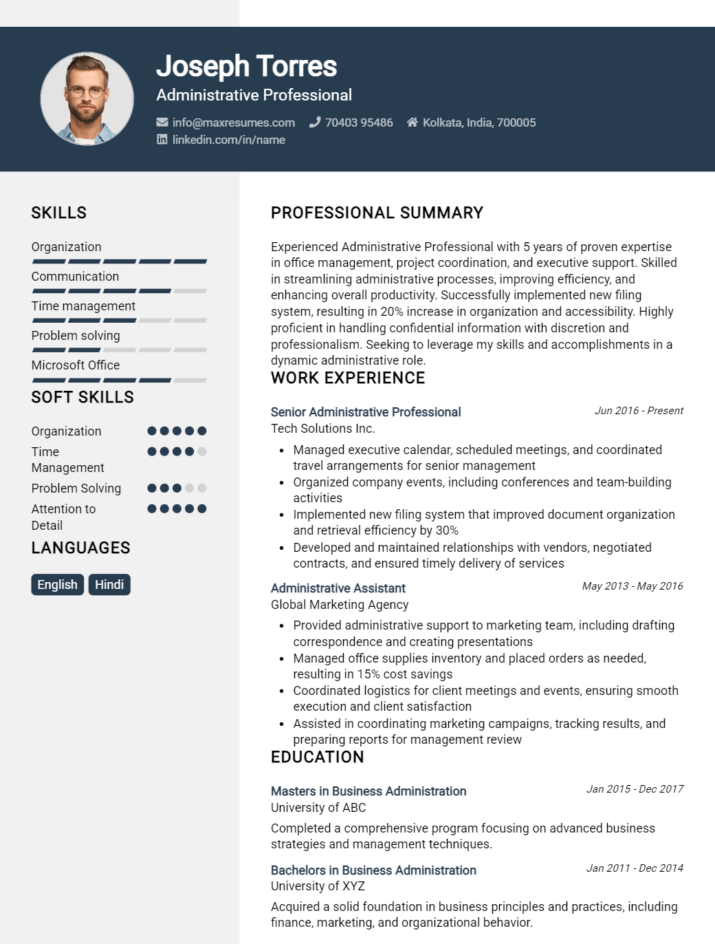 professional-resume-sample