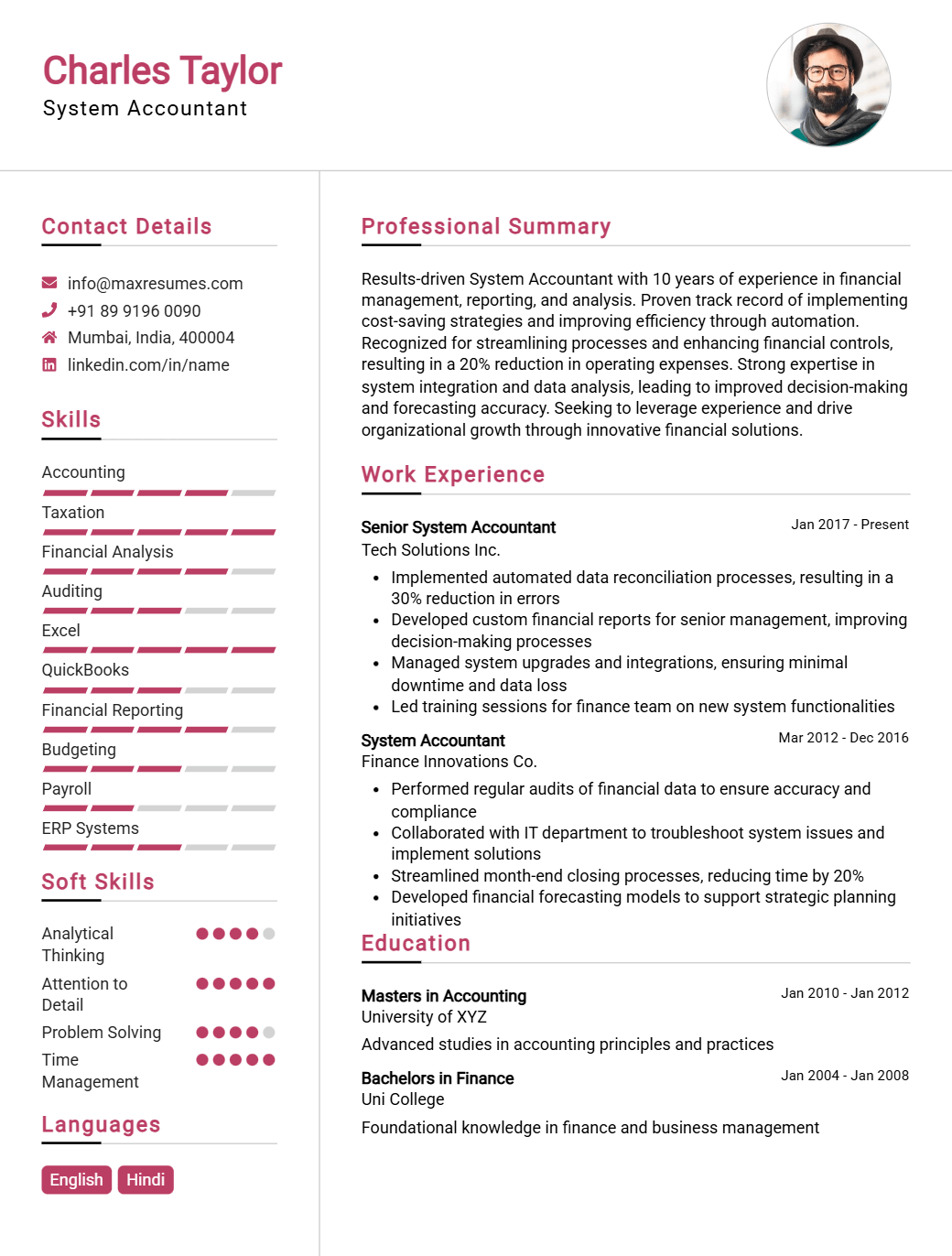 system-accountant-resume-sample