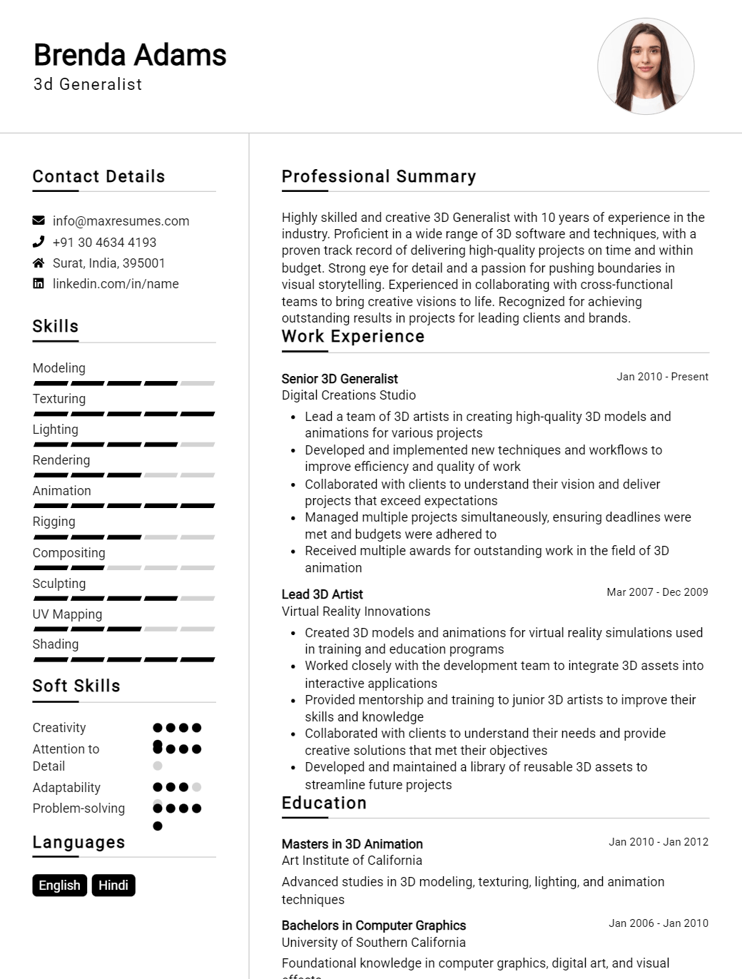 3d-generalist-resume-sample