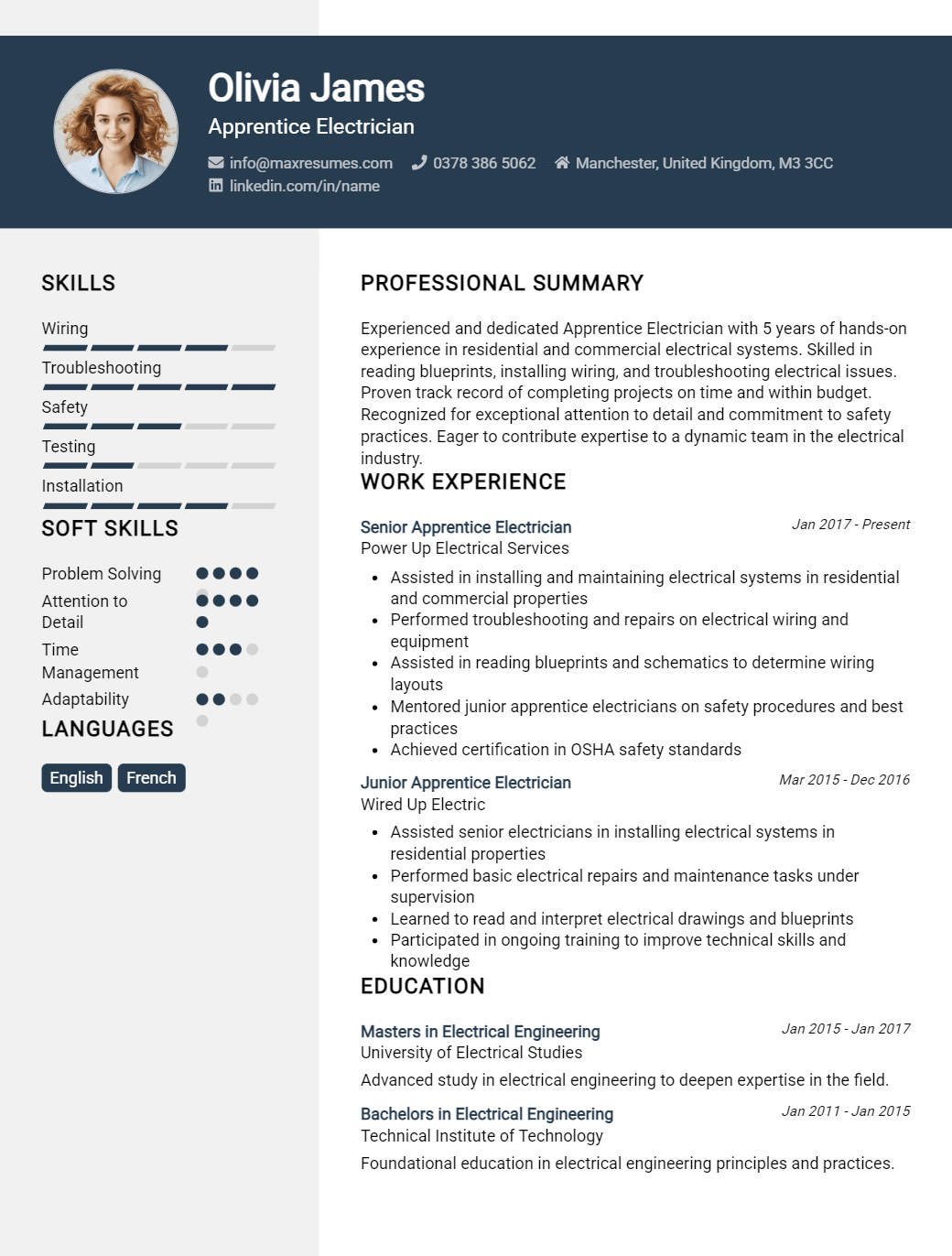 apprentice-electrician-resume-sample