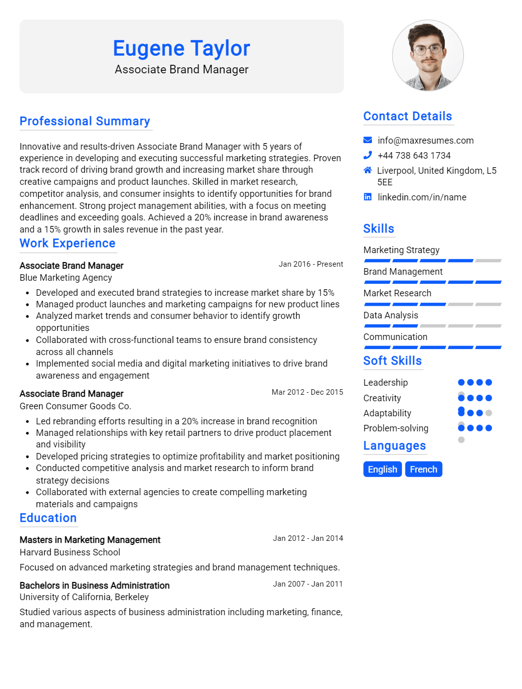 associate-brand-manager-resume-sample