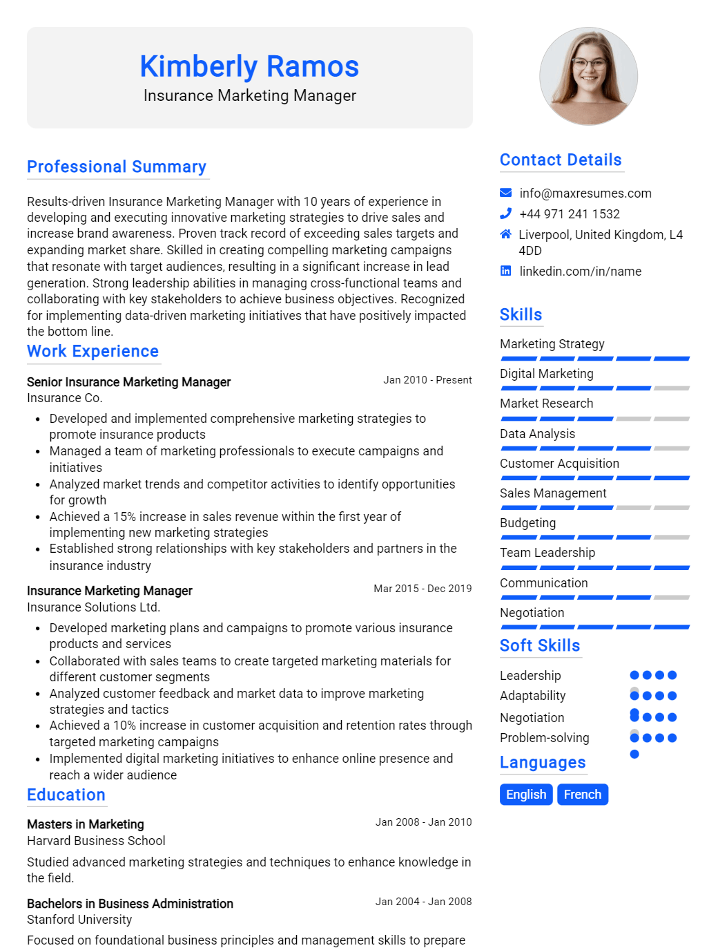 marketing-manager-resume-sample