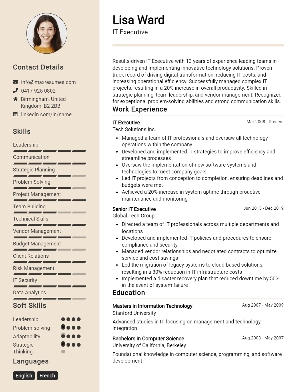 executive-resume-sample