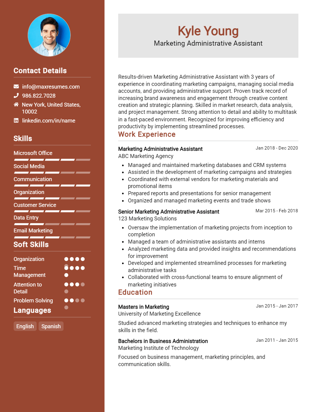 administrative-assistant-resume-sample