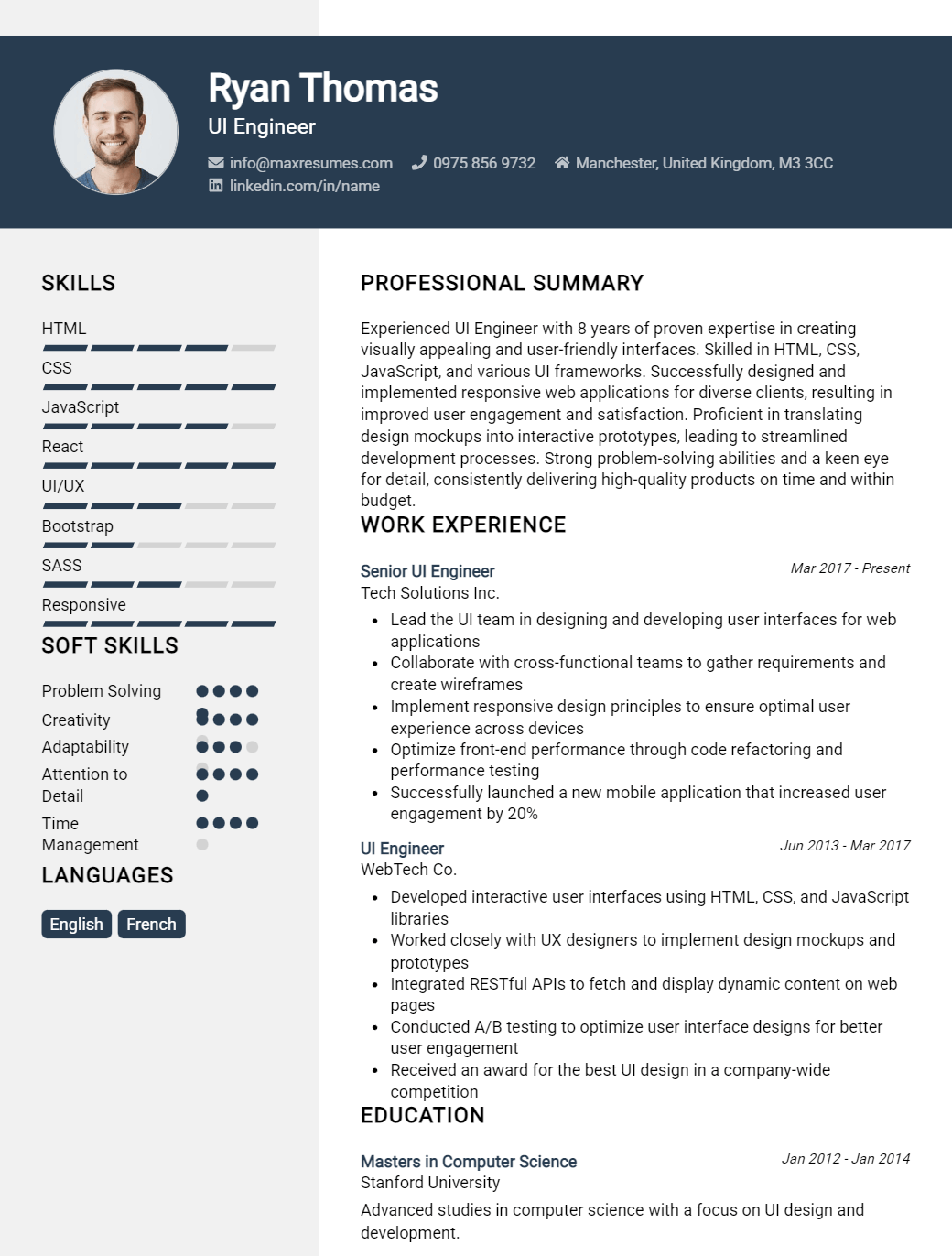 ui-engineer-resume-sample