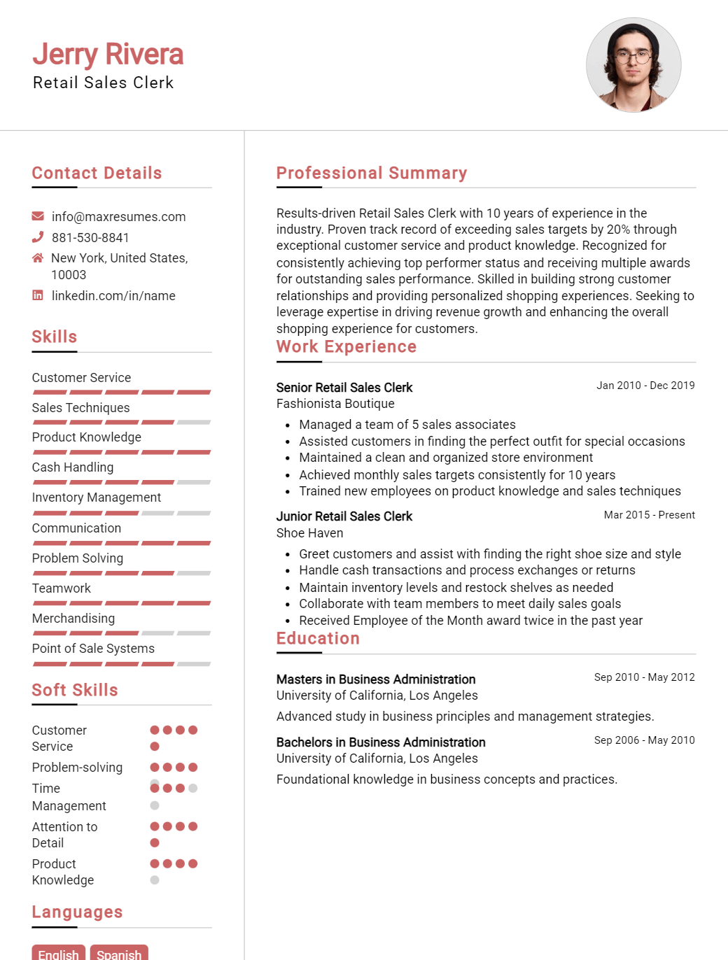 retail-sales-clerk-resume-sample