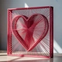 String Art Generator Logo