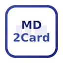 Md2Card Logo
