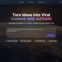AdVidAI Logo